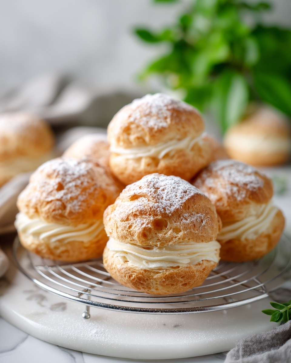 Easiest Cream Puffs Recipe - Recipe Image