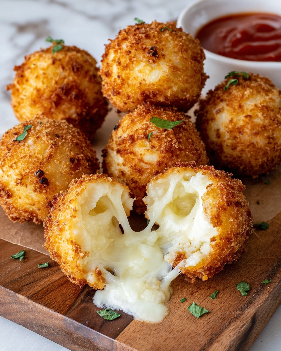 Crispy Fried Cheese Balls Recipe That’s Better Than Takeout Recipe - Recipe Image