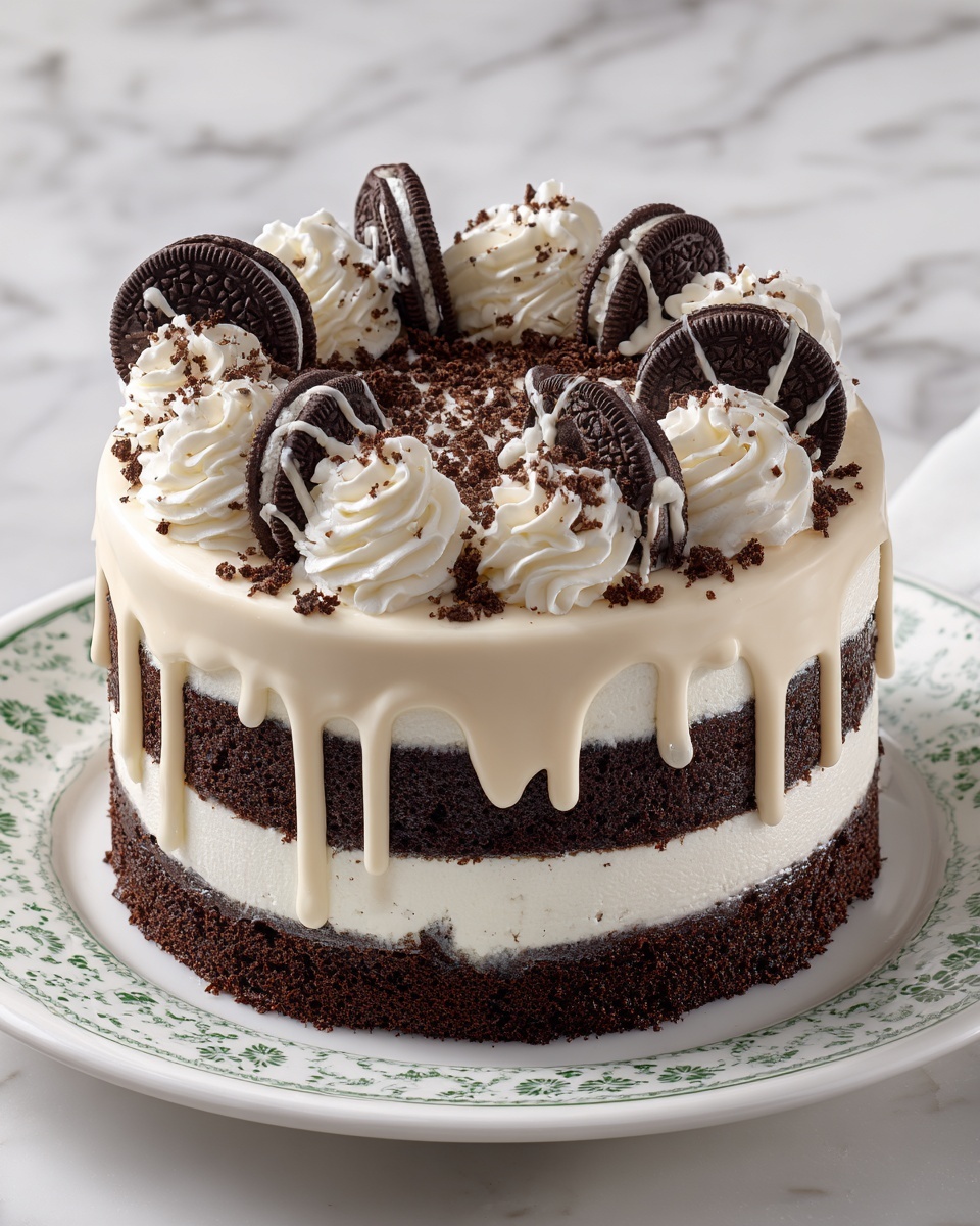 Cookies and Cream Cake Recipe - Recipe Image