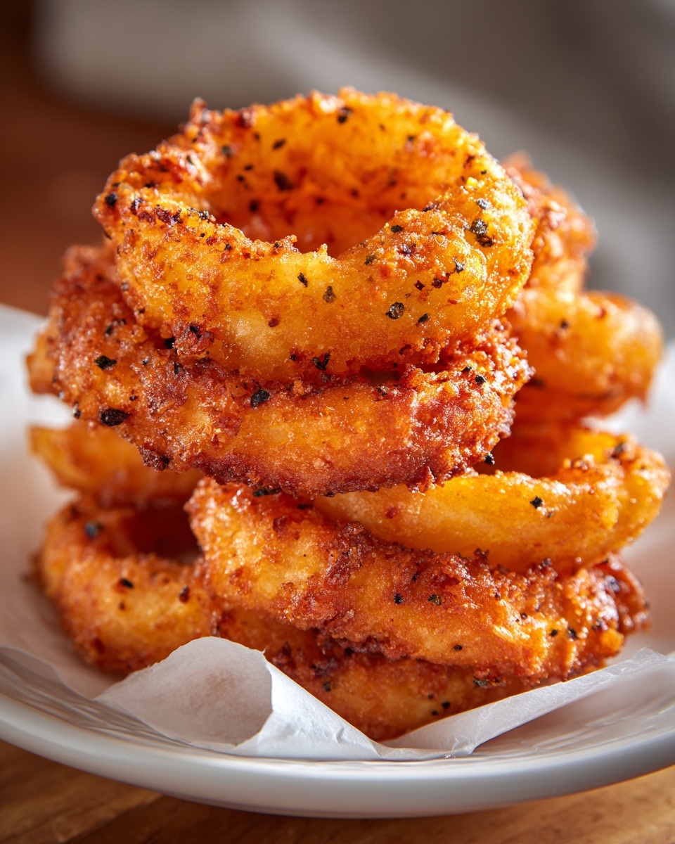 Crispy Fried Onion Rings Recipe - Recipe Image