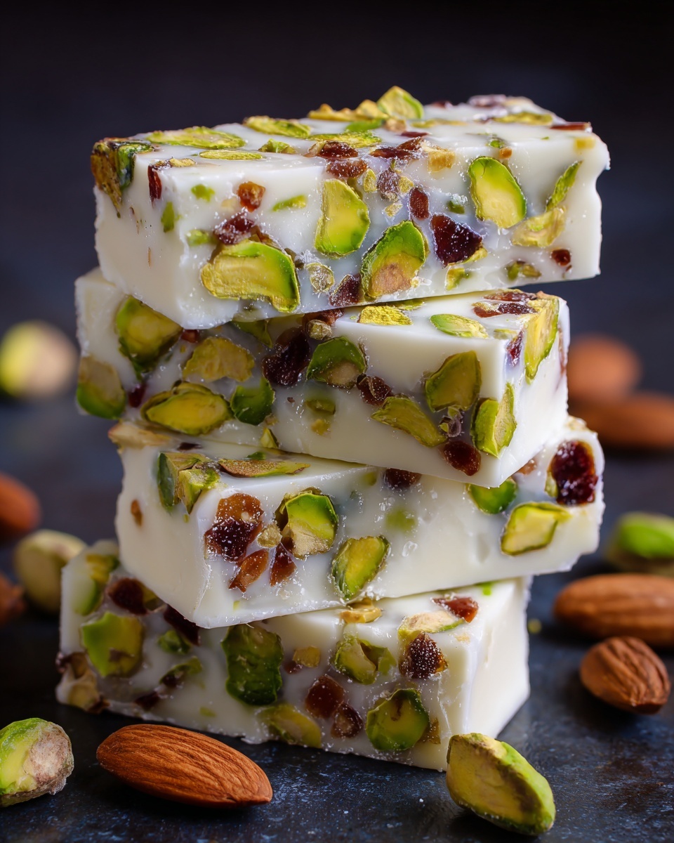 Pistachio Nougat Recipe - Recipe Image