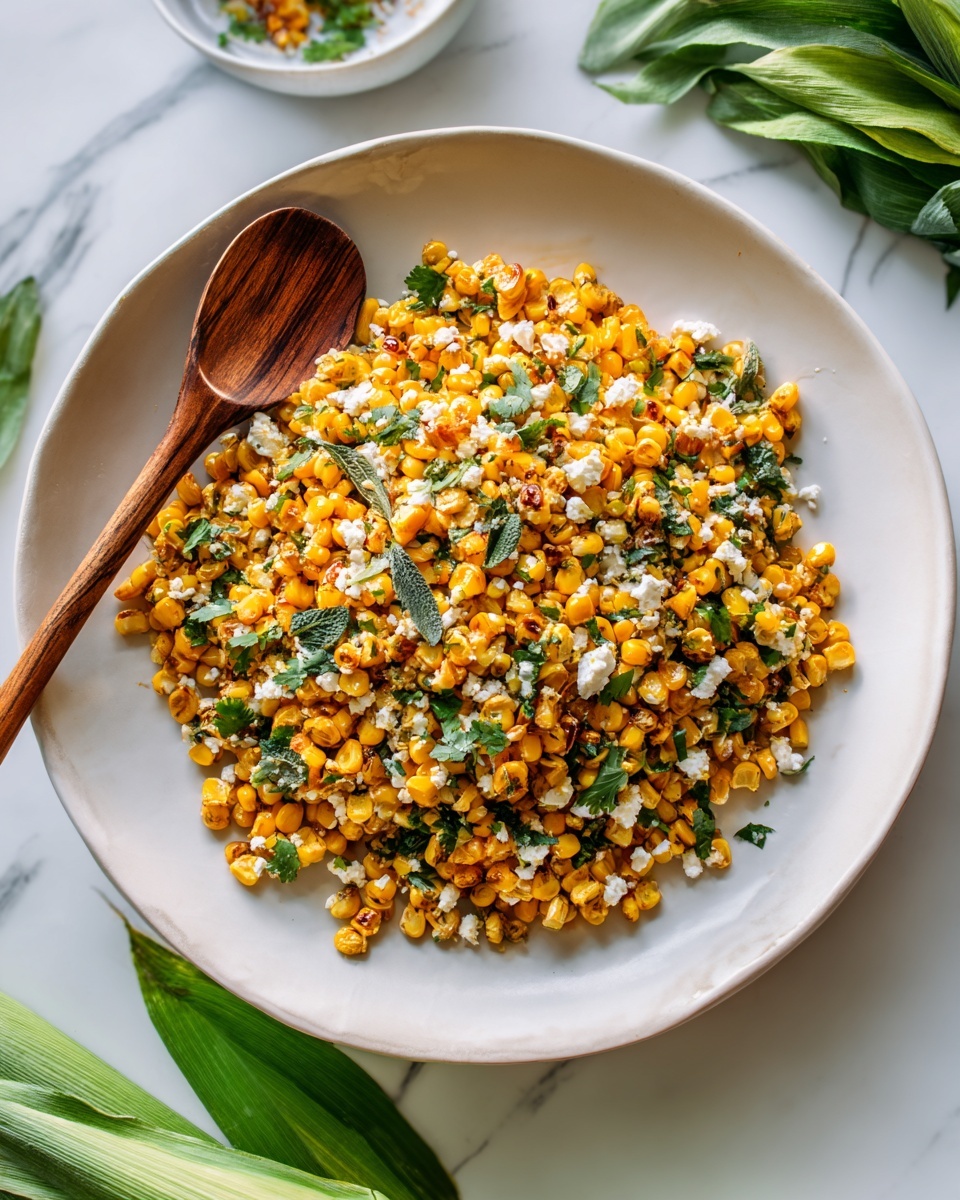 Mexican Street Corn Coleslaw Recipe - Recipe Image