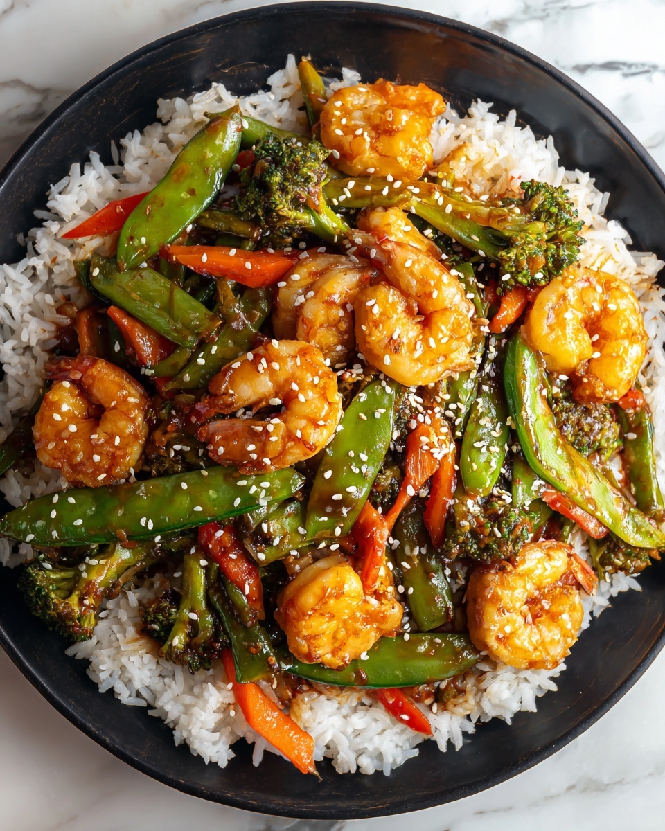 Healthy Stir-Fry Shrimp Recipe - Recipe Image