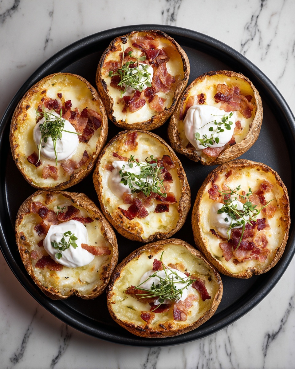 Loaded Potato Skins Recipe - Recipe Image