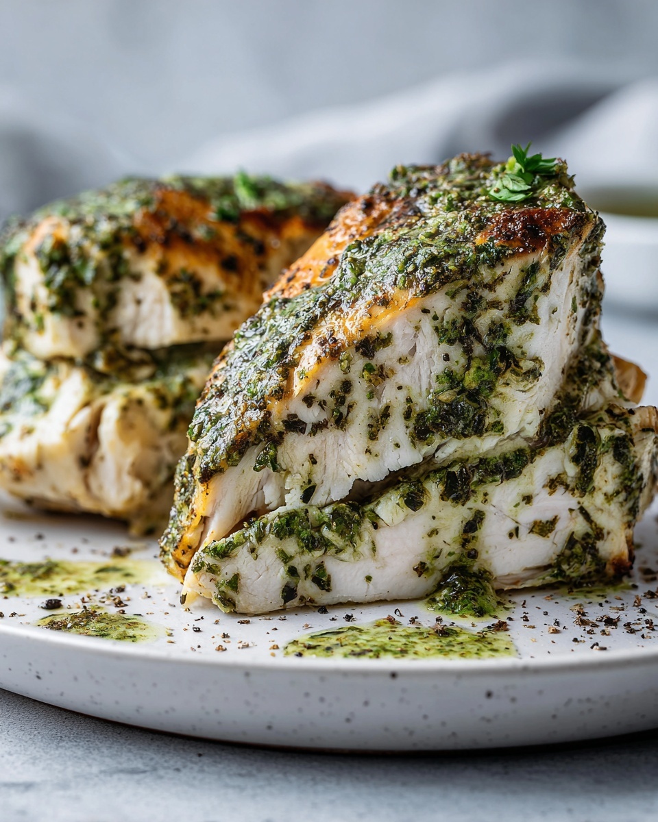 Easy Baked Pesto Chicken Recipe - Recipe Image