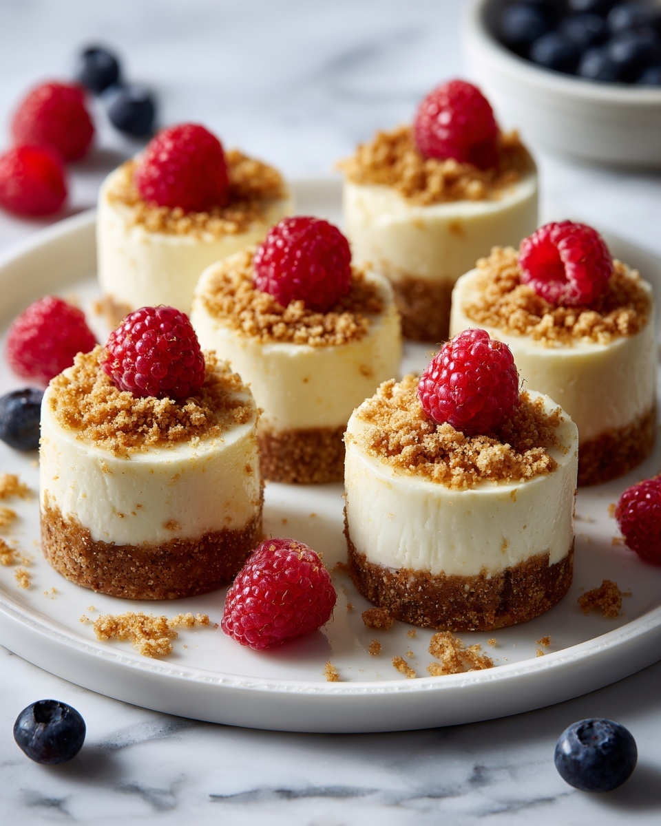 Gluten-Free Mini Cheesecakes Recipe - Recipe Image