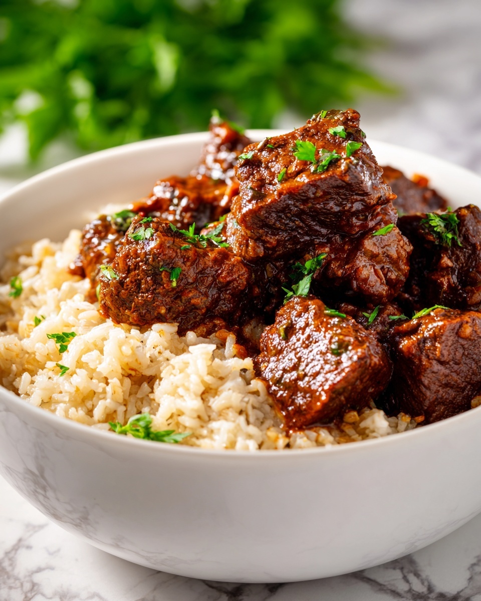 Beef Tips and Rice Recipe - Recipe Image