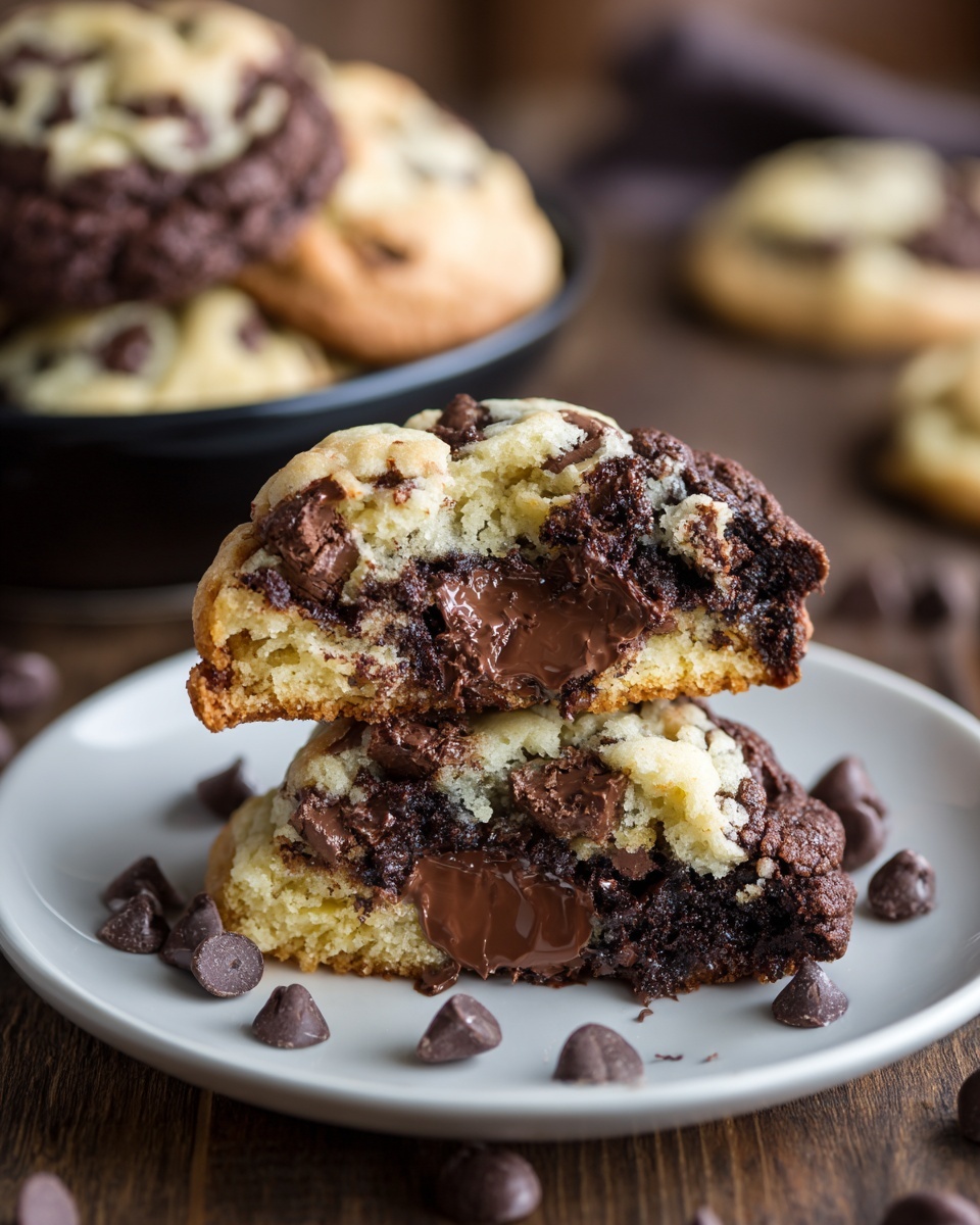 Cheesecake Chocolate Chip Cookies Recipe - Recipe Image