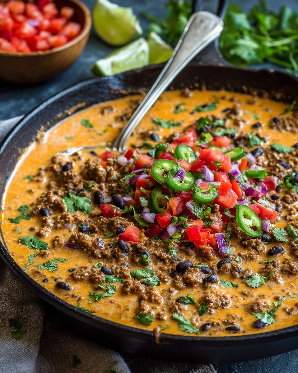 Spicy Cowboy Queso Dip Recipe - Recipe Image