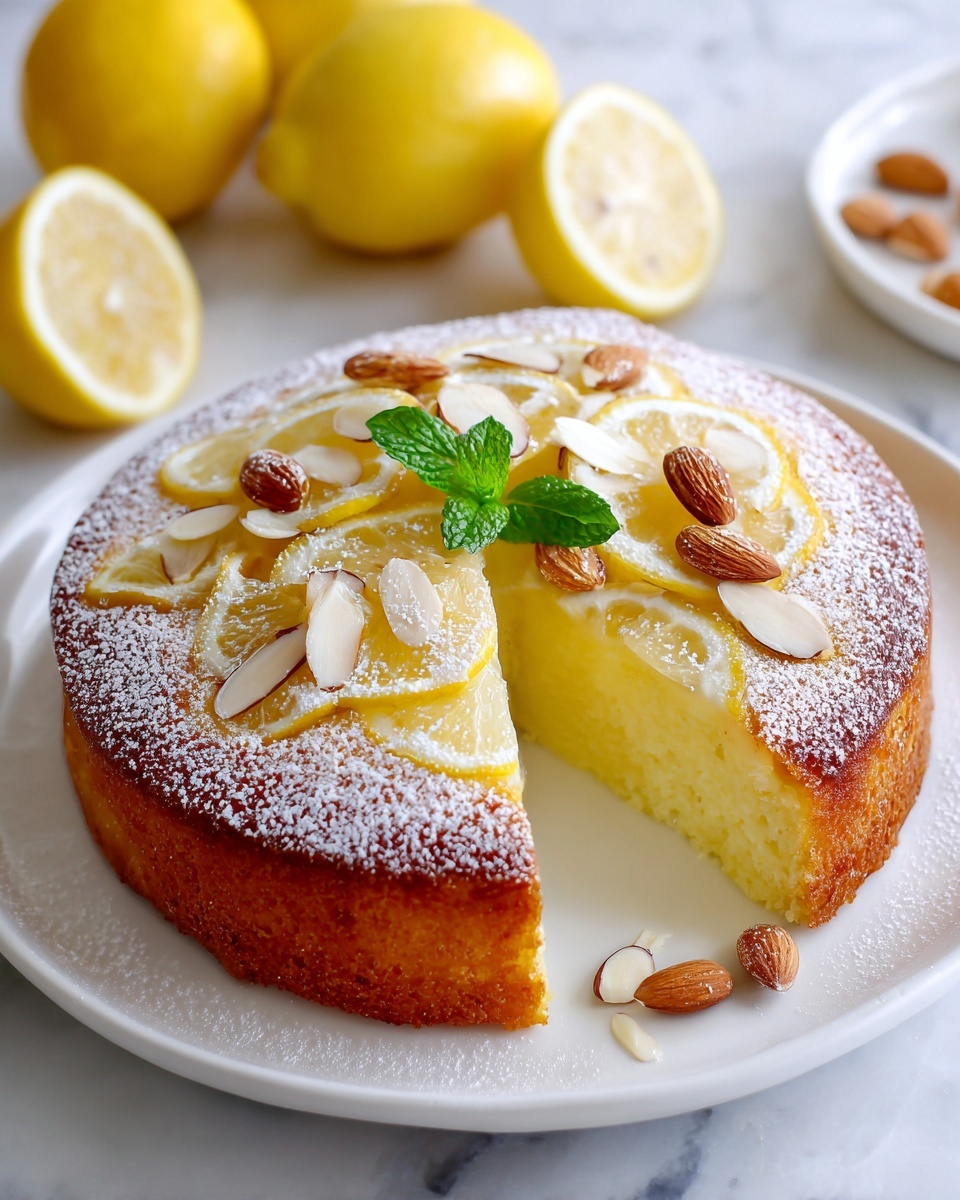 Delightful Citrus Almond Cake Recipe - Recipe Image