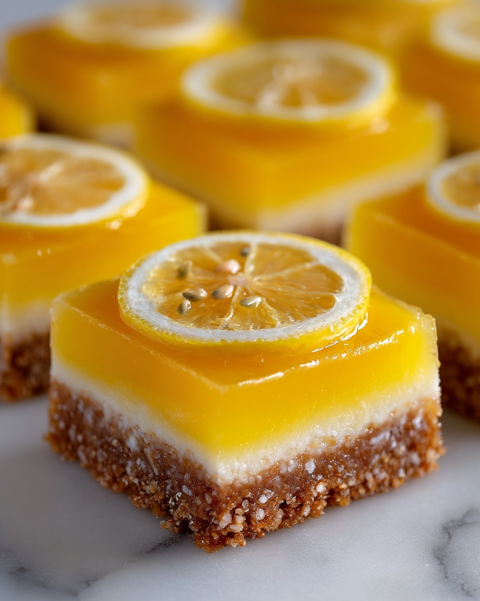 Lemon Delight Bars Recipe - Recipe Image