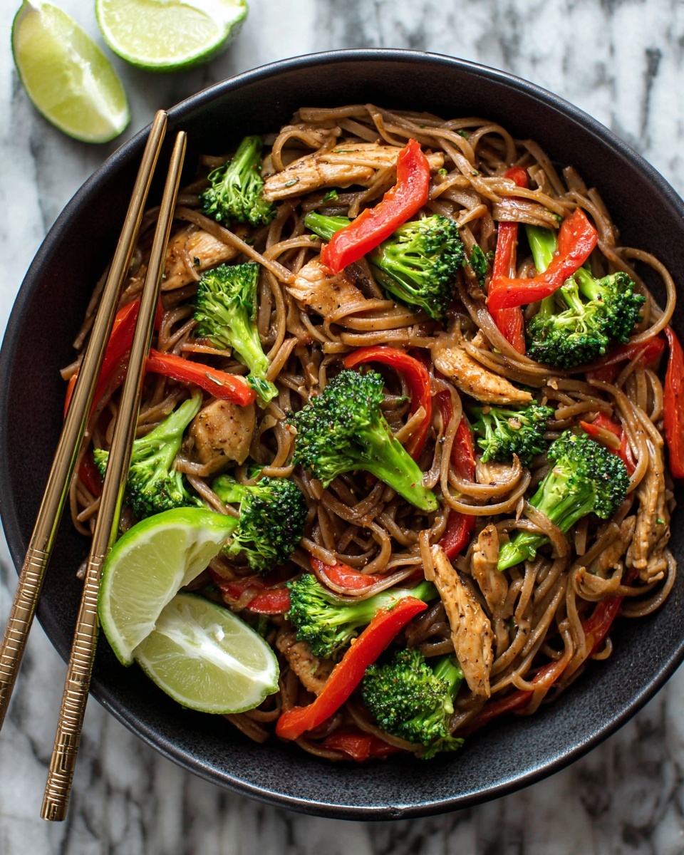 Drunken Noodles (Pad Kee Mao) Recipe - Recipe Image