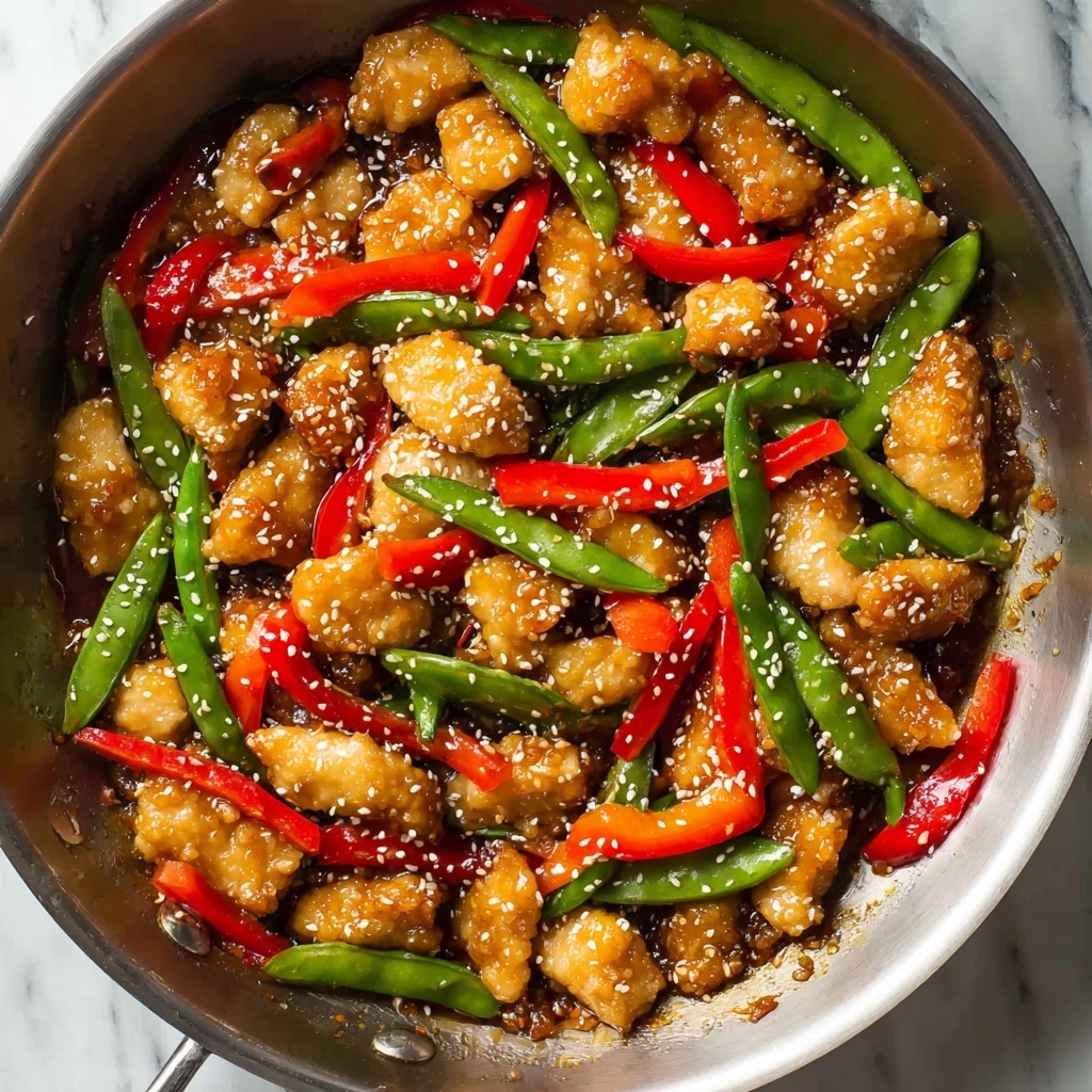 Honey Garlic Chicken Stir Fry Recipe - Recipe Image