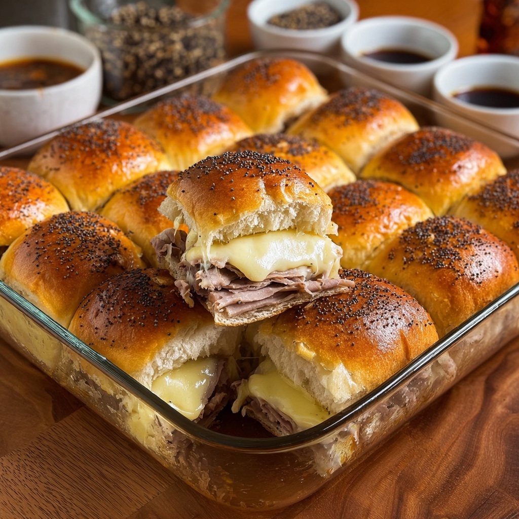 Roast Beef Sliders Recipe - Recipe Image