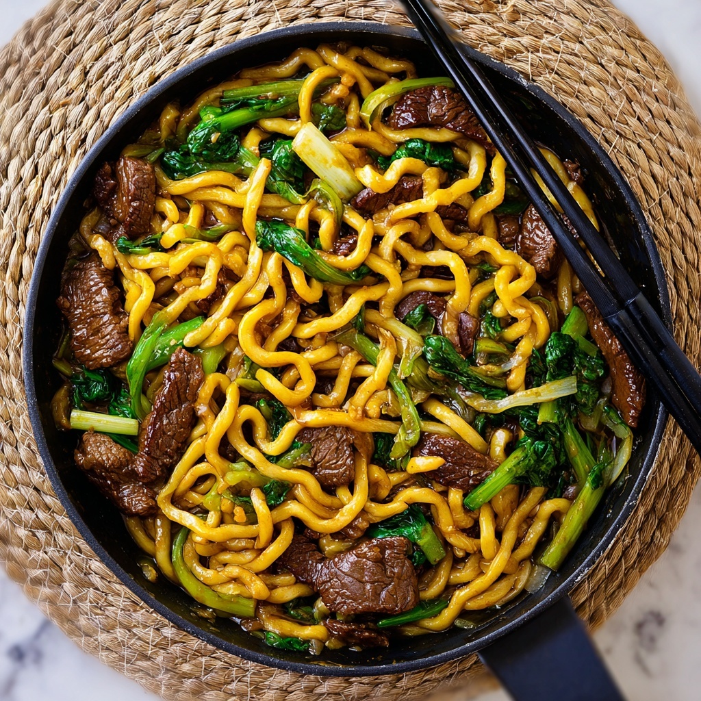 Black Pepper Beef Noodles Recipe - Recipe Image