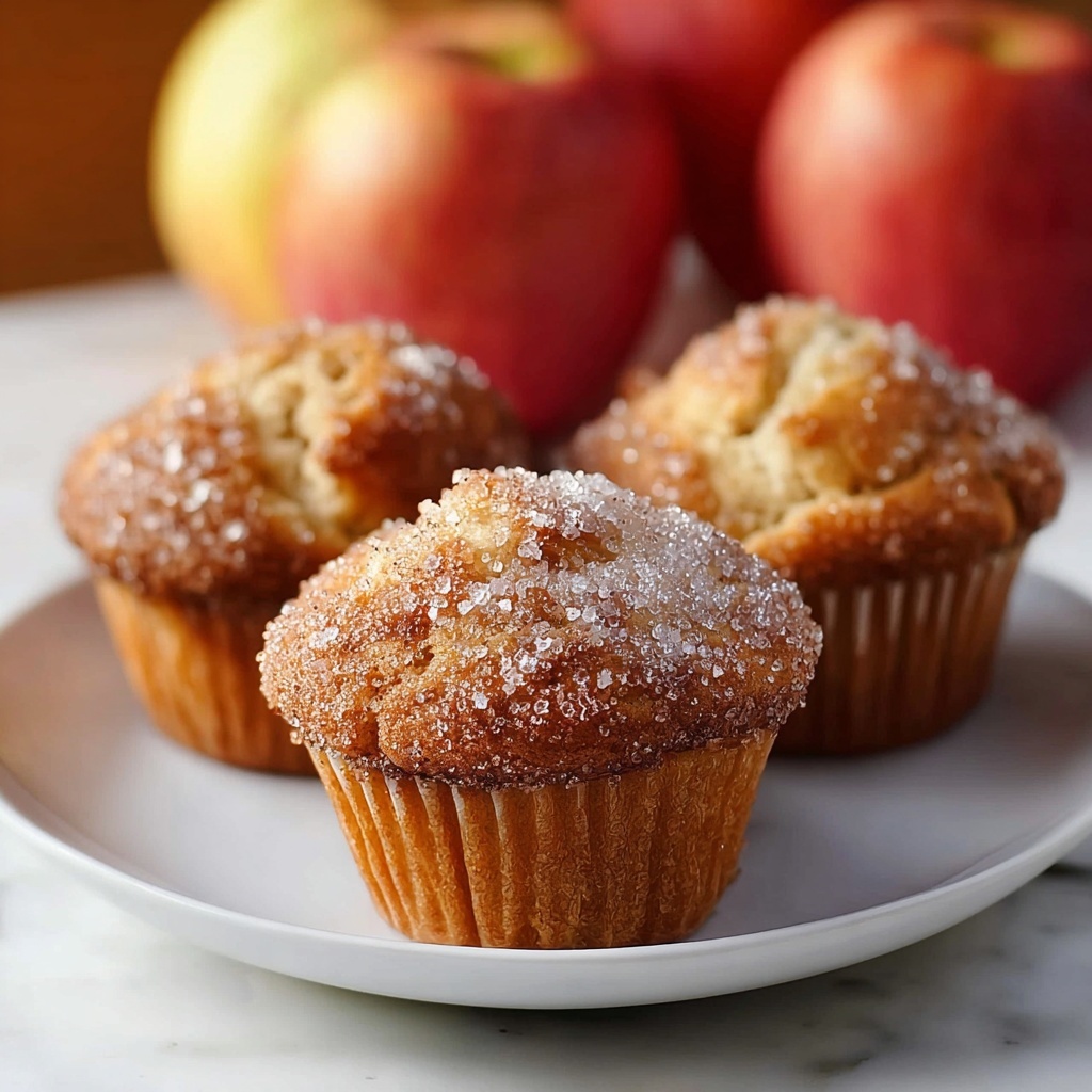 Mini Gluten-Free Vegan Apple Muffins Recipe - Recipe Image