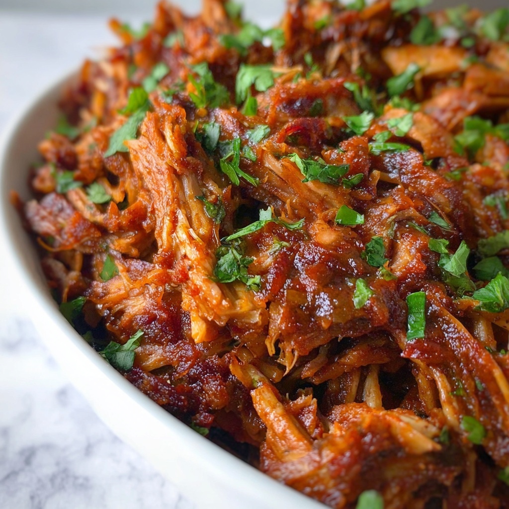 BBQ Instant Pot Pulled Pork Recipe - Recipe Image