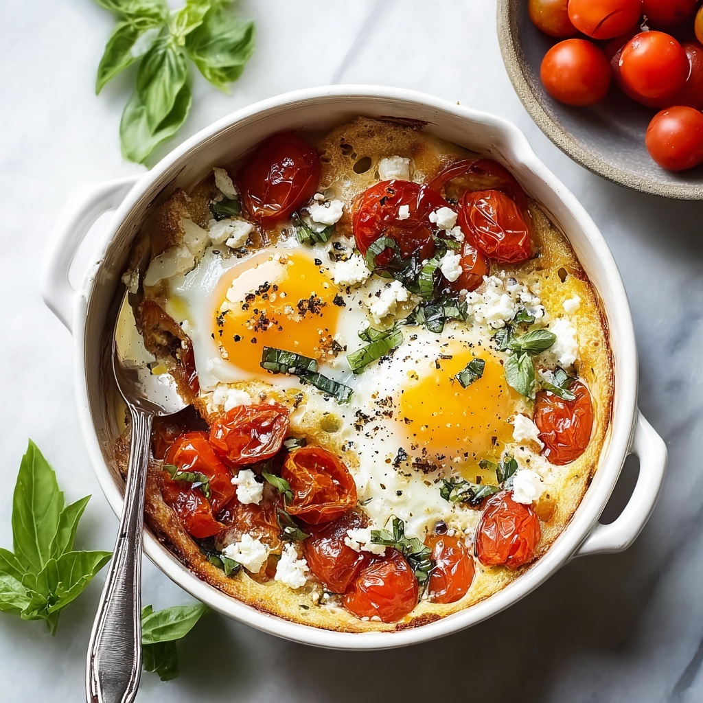 Baked Feta Eggs Recipe for a Flavor-Packed Brunch Delight Recipe - Recipe Image