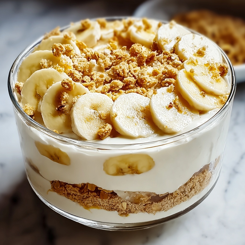Creamy Keto Sugar-Free Banana Pudding Recipe - Recipe Image