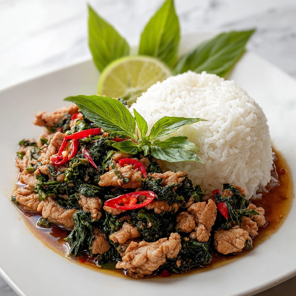 Thai Basil Chicken Recipe - Recipe Image