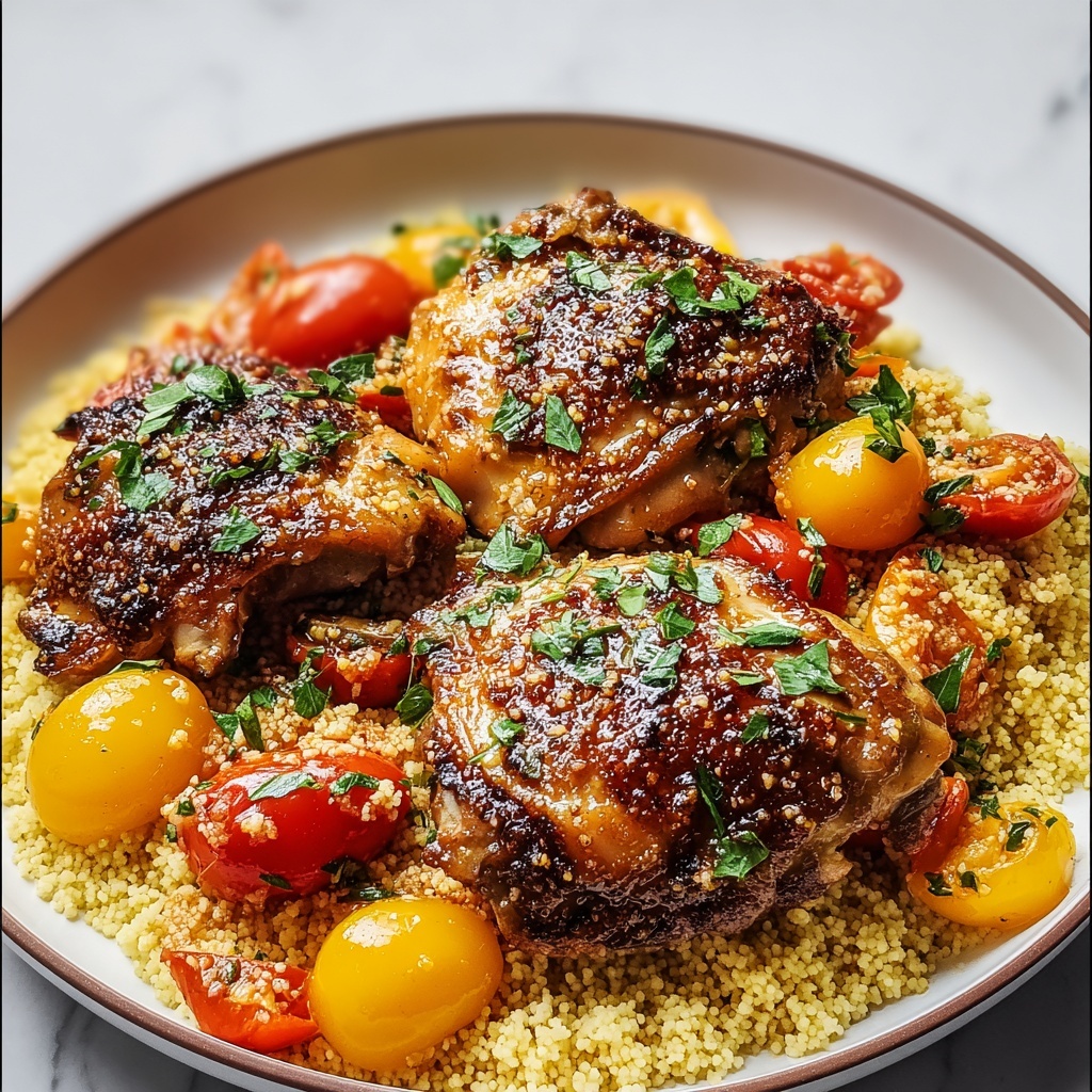 Moroccan Chicken Thighs Recipe - Recipe Image