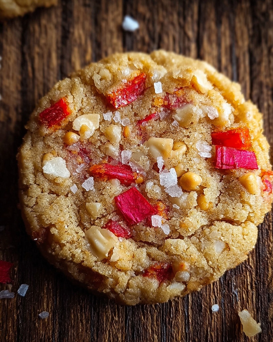 Brown Sugar Rhubarb Cookies Recipe - Recipe Image