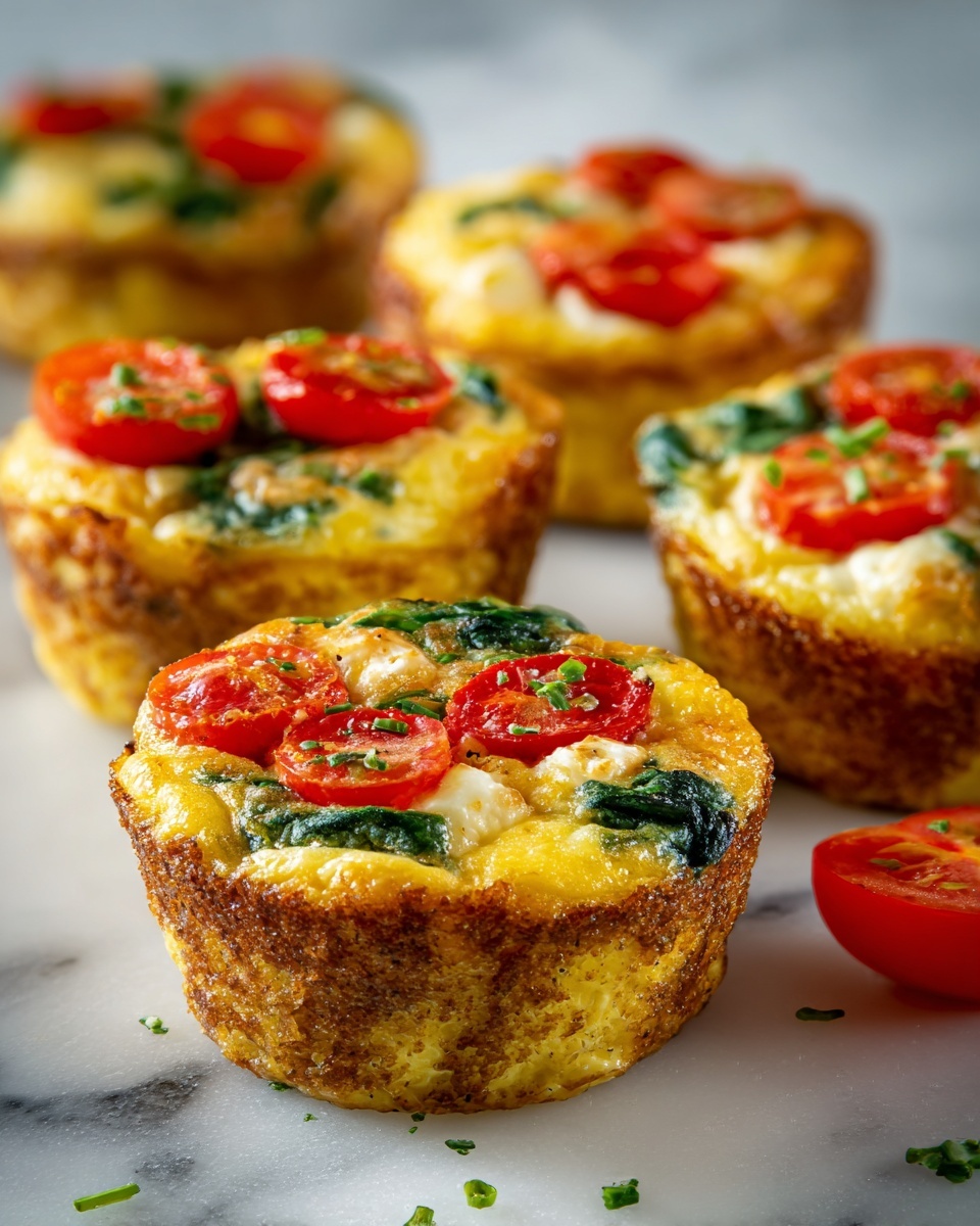 Veggie-Loaded Breakfast Frittata Cups Recipe - Recipe Image