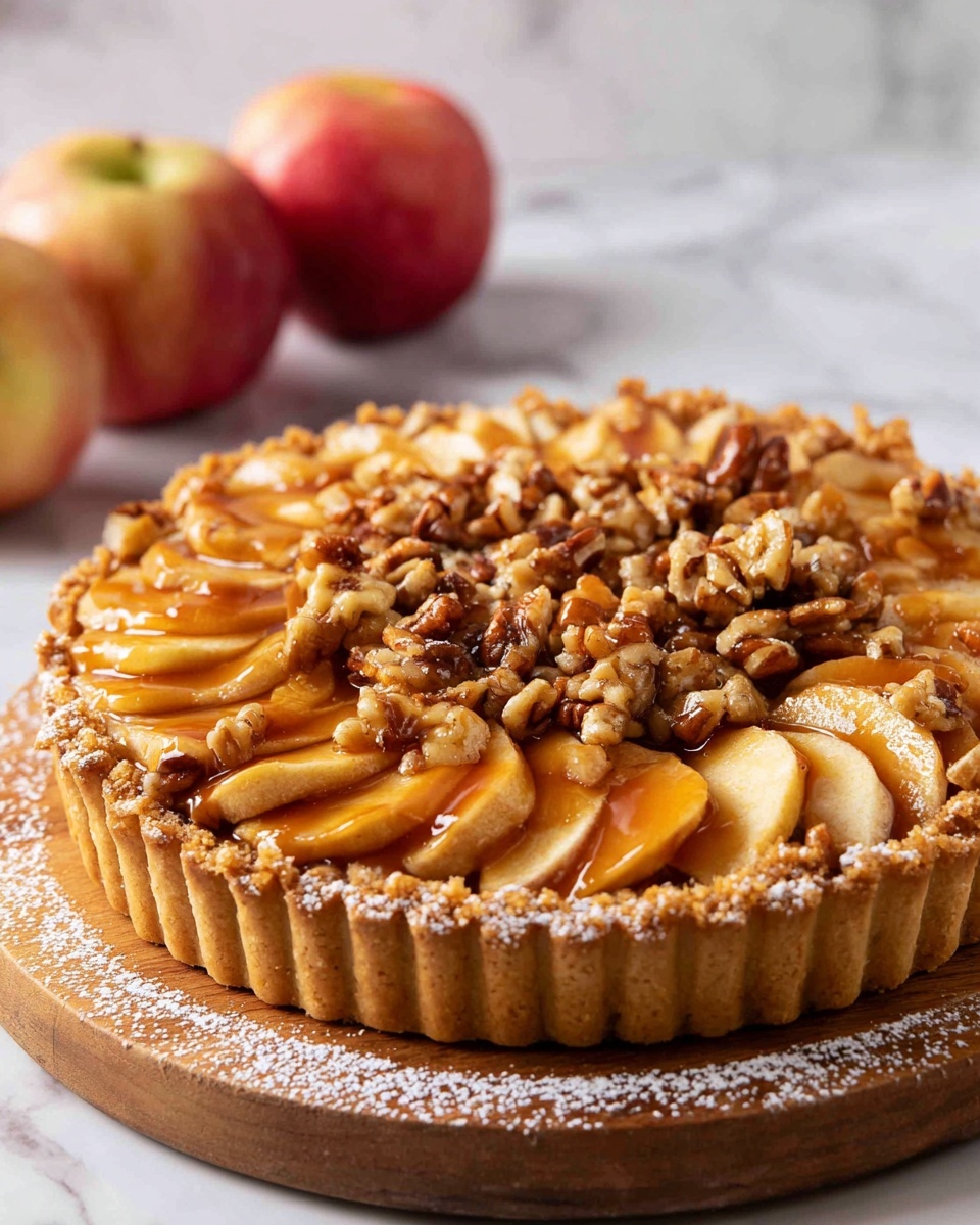 Gluten Free Caramel Apple Tart Recipe - Recipe Image