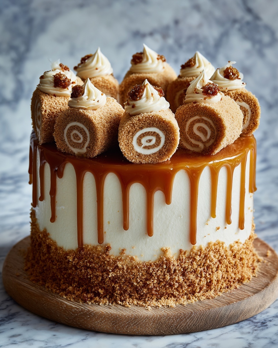 Coffee Cake Roll with Stabilized Kahlúa Whipped Cream Recipe - Recipe Image