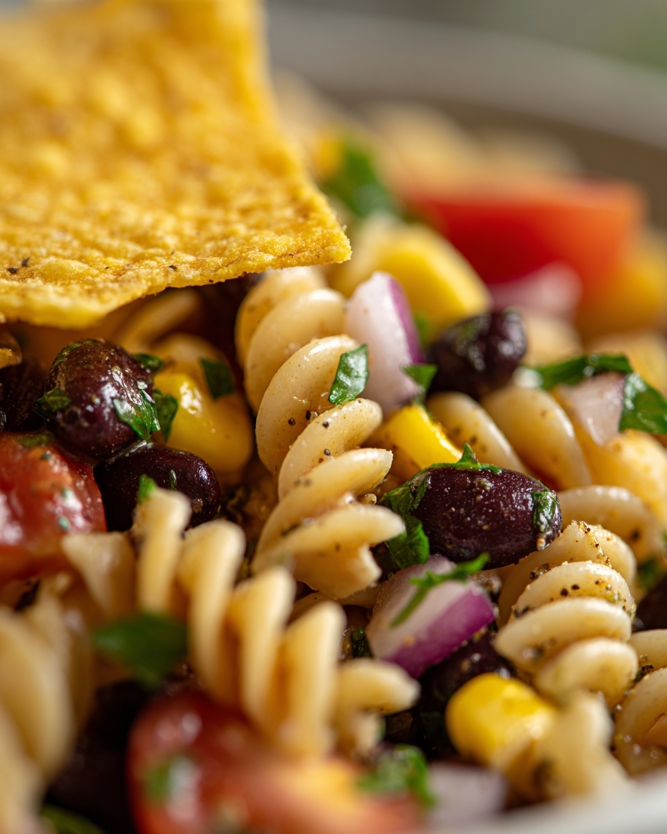 Ranch Taco Pasta Salad Recipe - Recipe Image