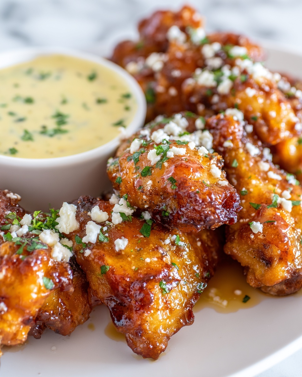 Crispy Hot Honey Feta Chicken Recipe - Recipe Image