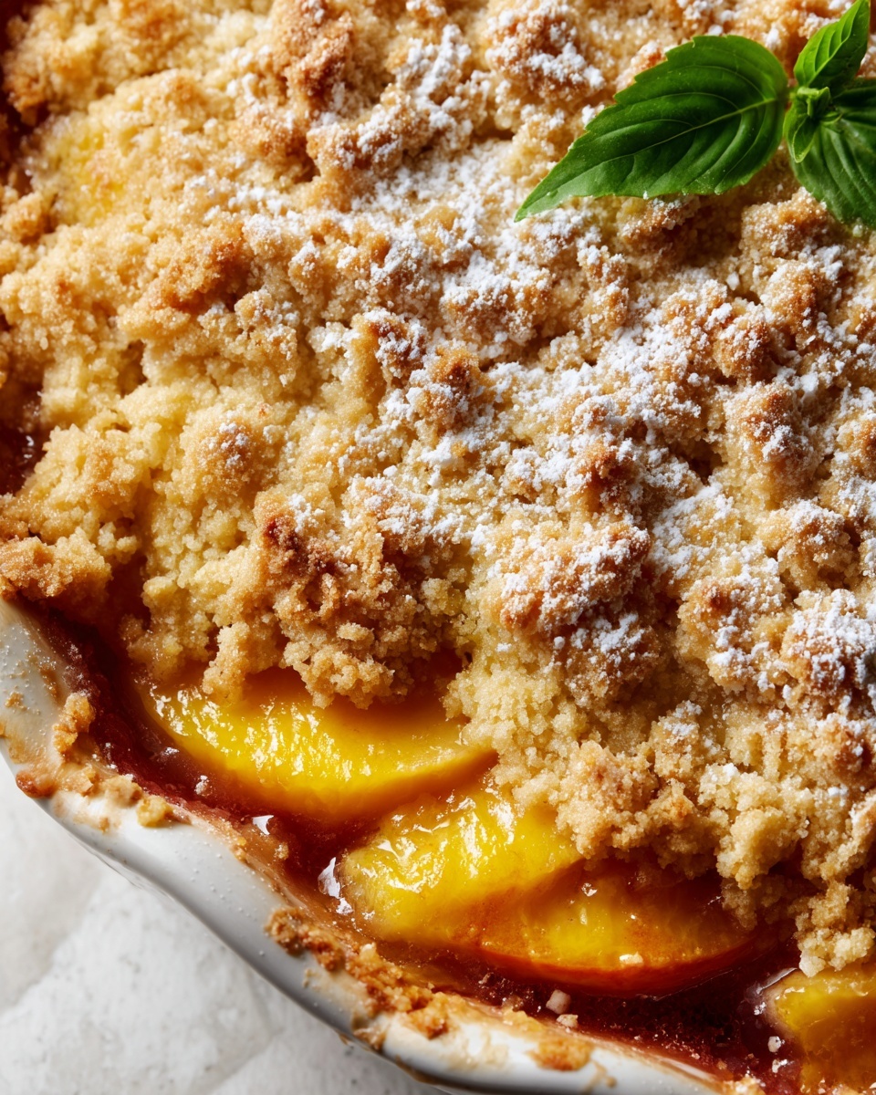 Peach Dump Cake Recipe - Recipe Image
