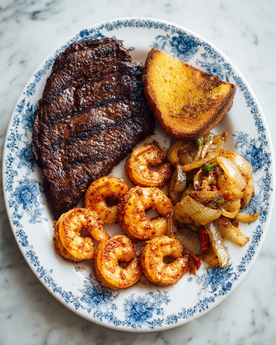 Steak Shrimp Noodles Recipe - Recipe Image