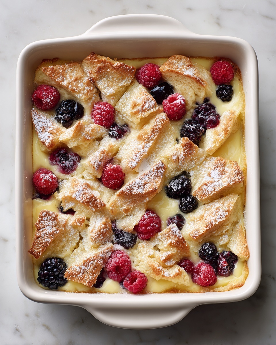 Berry Croissant Bake Recipe - Recipe Image