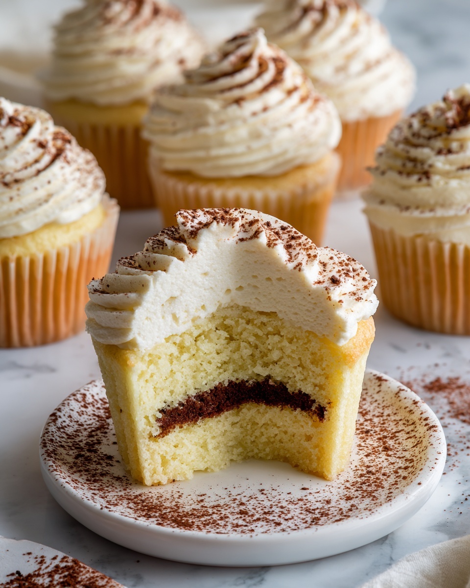 Tiramisu Cupcakes Recipe - Recipe Image