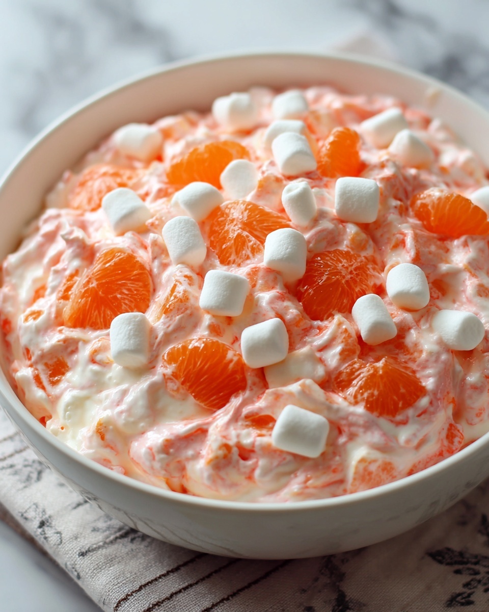 Orange Fluff Salad Recipe - Recipe Image
