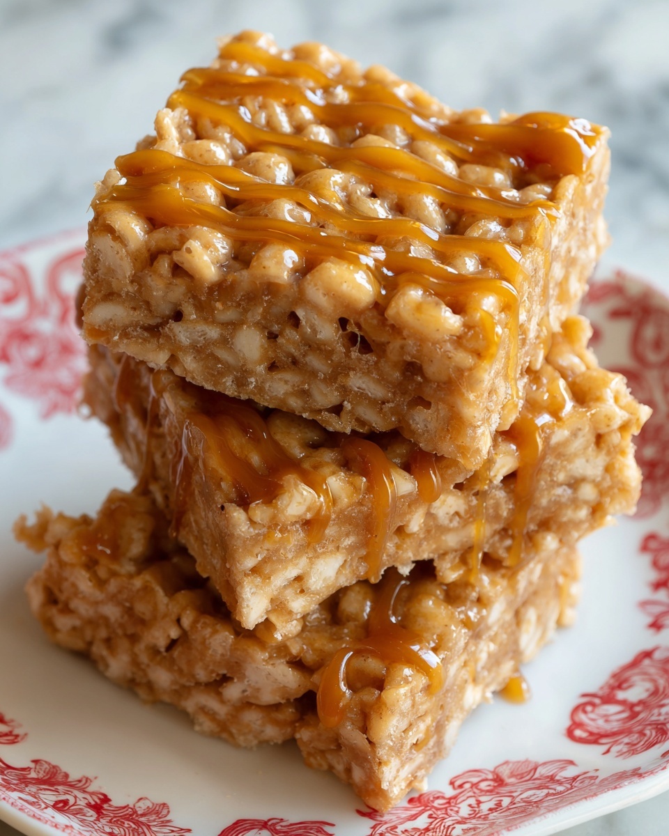 Brown Butter Dulce de Leche Krispie Bliss Recipe - Recipe Image