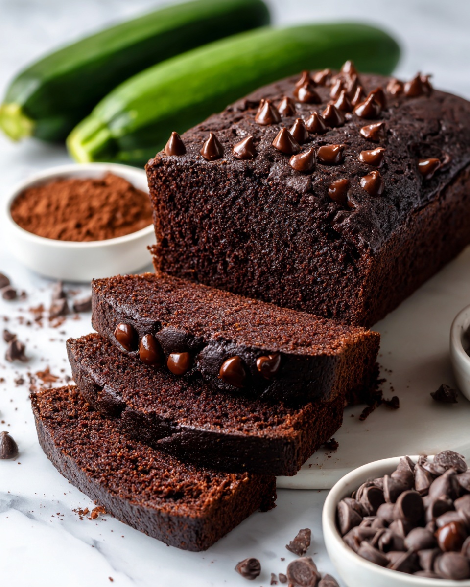 Chocolate Espresso Zucchini Bread Recipe - Recipe Image